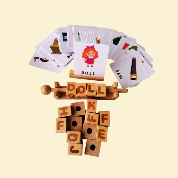 Wooden Learning Spelling Toy