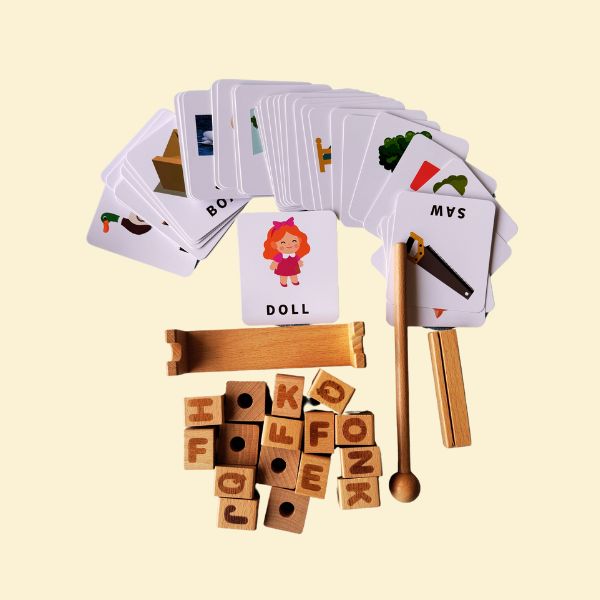 Wooden Learning Spelling Toy