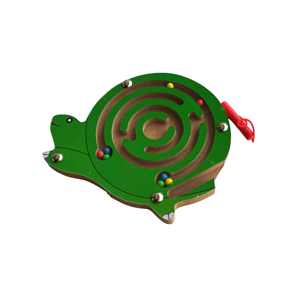 Wooden Magnetic Maze (Any one random piece)
