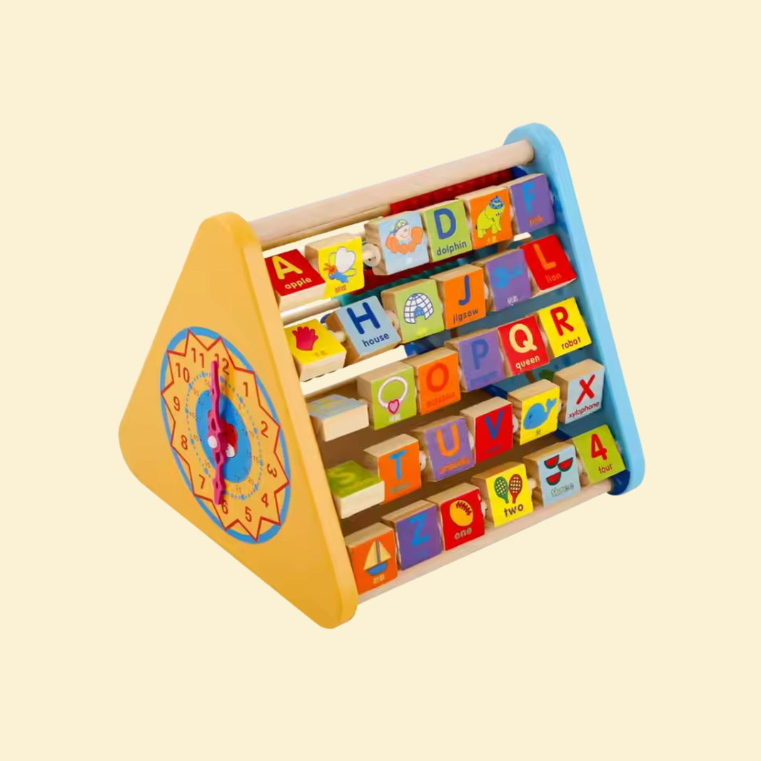 5 side learning shelf
