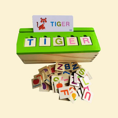 Knowledge Classification Box (Alphabets, Spellings, Numbers, Shapes) 80 Pieces