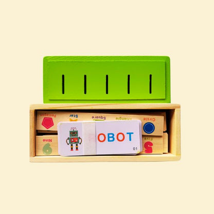 Knowledge Classification Box (Alphabets, Spellings, Numbers, Shapes) 80 Pieces