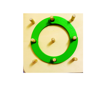 Wooden Alphabets and Number Activity Board