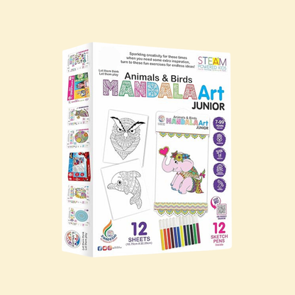 Animals and Birds Mandala Art