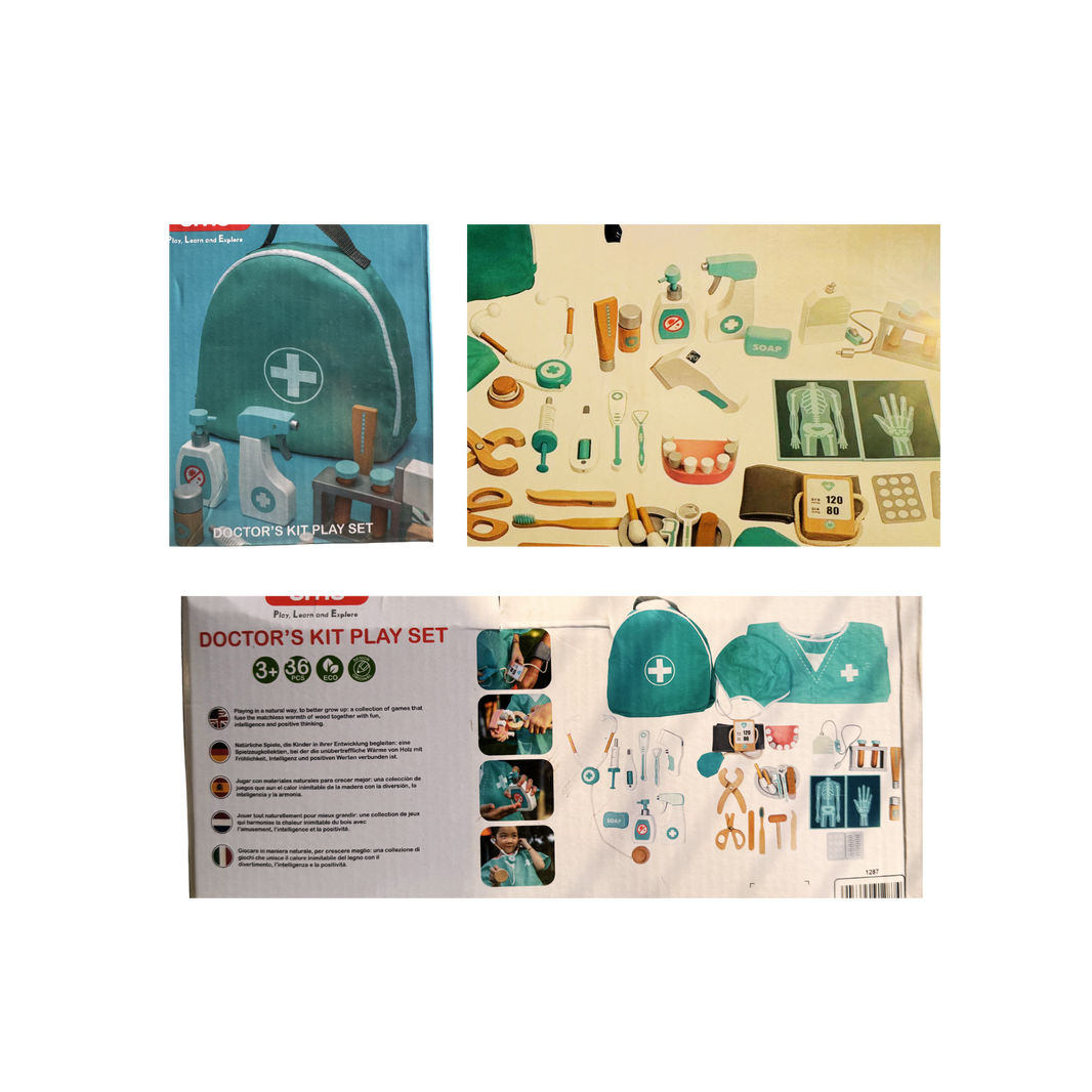 Wooden  Doctor set