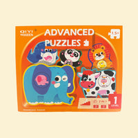 One Piece Puzzle - 2 Sets (10 different animals)