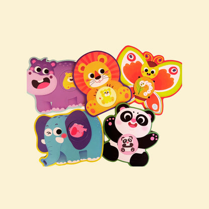 One Piece Puzzle - 2 Sets (10 different animals)