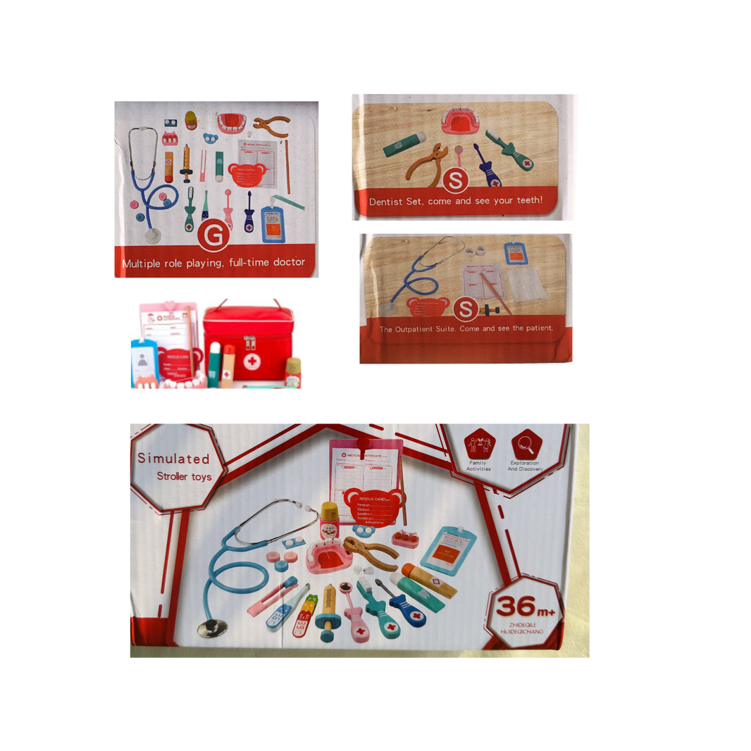 Wooden Doctor Set