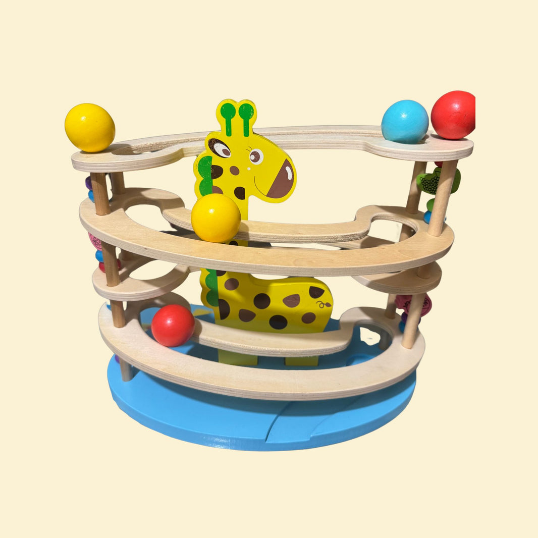 Animal roll ball tower