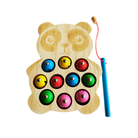Wooden Magnetic Fishing Game