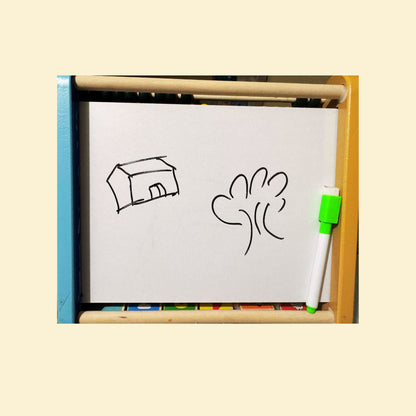 5 side learning shelf