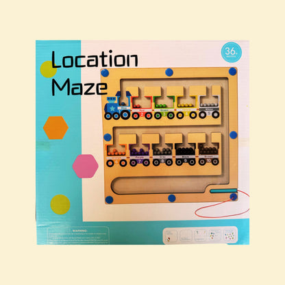 Magnetic Location Maze