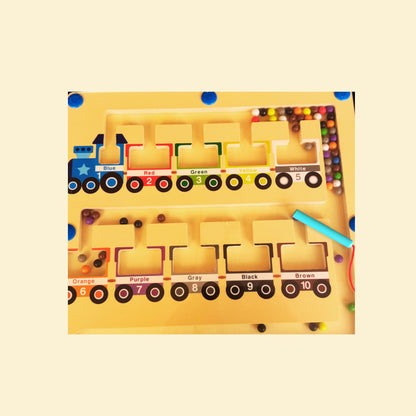 Magnetic Location Maze