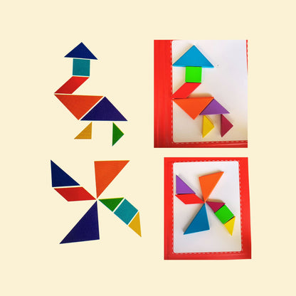 Magnetic Tangram Puzzle