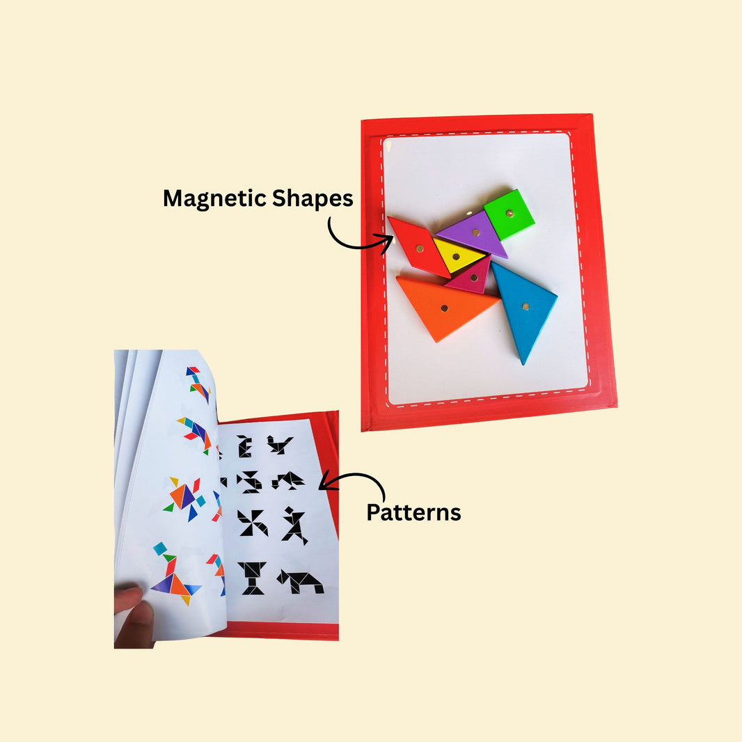 Magnetic Tangram Puzzle