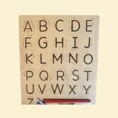 English Tracing Wooden Board