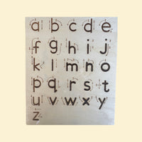 English Tracing Wooden Board