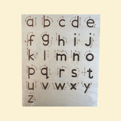 English Tracing Wooden Board