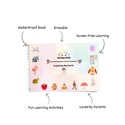Combo of 2 Activity Books for Kids (Ages 2–5) | Screen-Free Learning
