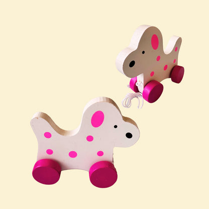 Wooden Pull along Animals