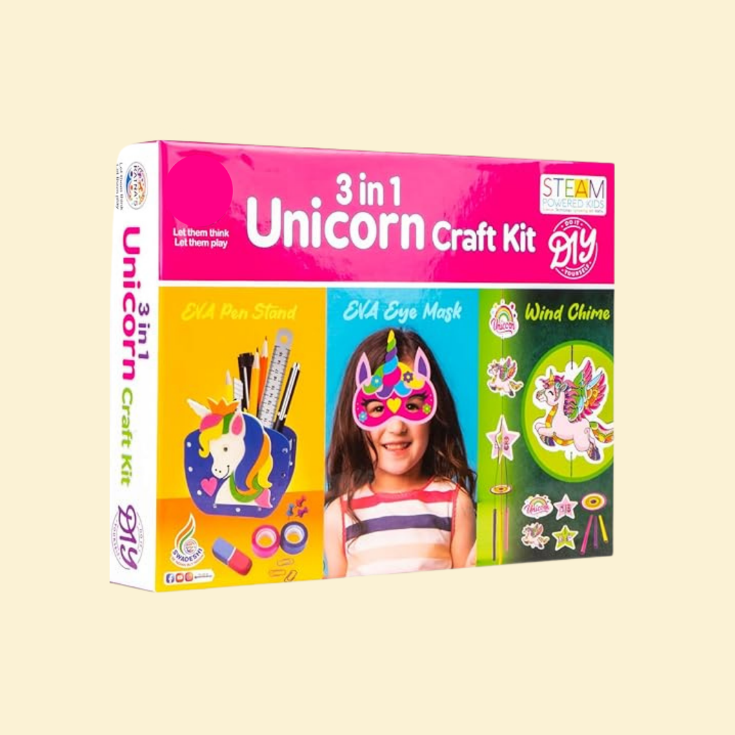 3 in 1 Unicorn Craft Kit