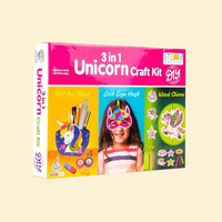 3 in 1 Unicorn Craft Kit
