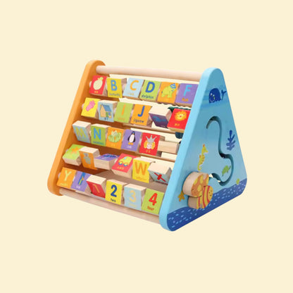 5 side learning shelf