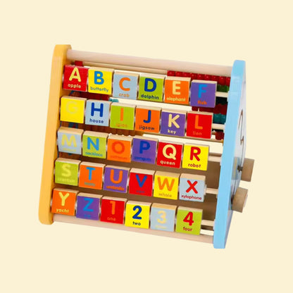5 side learning shelf
