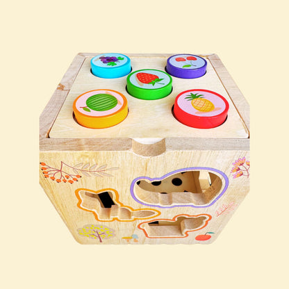 Multifunction 8 in 1 wooden block