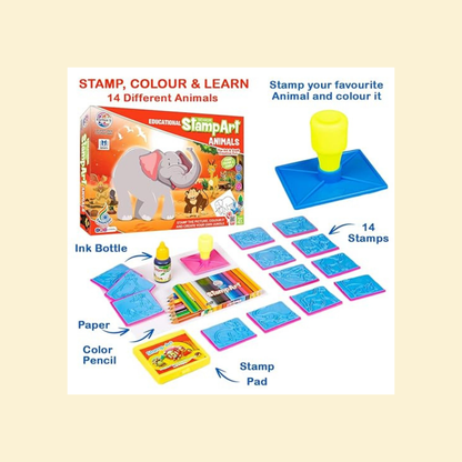 Stamp Art - Animals theme