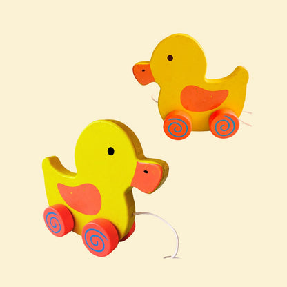 Wooden Pull along Animals