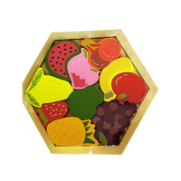 Hexagon Shape 3D puzzle (any 1 random piece)