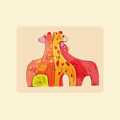Wooden Family Puzzle
