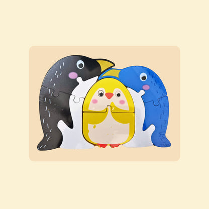 Wooden Family Puzzle