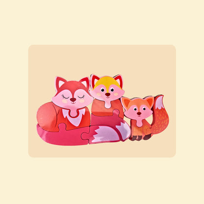 Wooden Family Puzzle