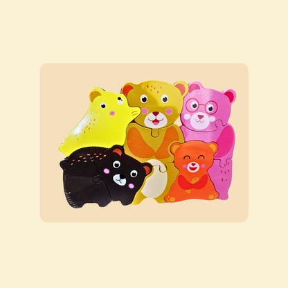 Wooden Family Puzzle