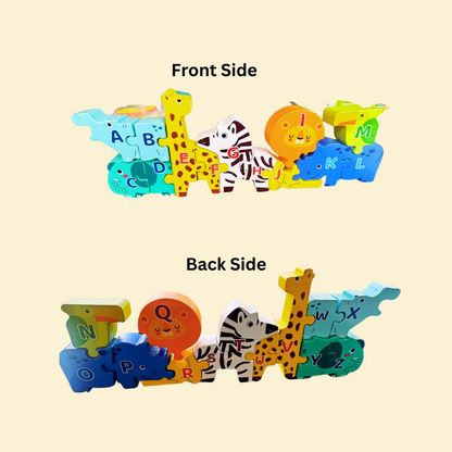 Wooden 3D Puzzle - Alphabets