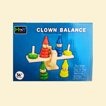 Wooden Clown Balance
