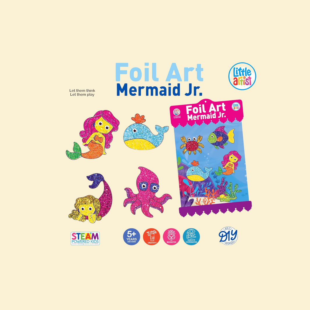 Foil Art Mermaid Theme