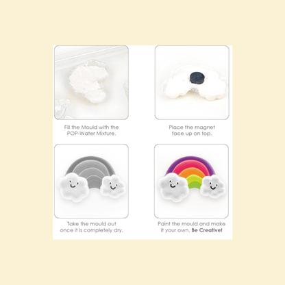 Classic Fridge Magnets Mould & Paint Junior