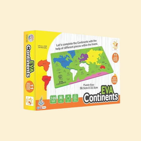 Continents Puzzle