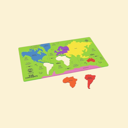 Continents Puzzle
