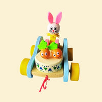 Rabbit Pull Along Toy